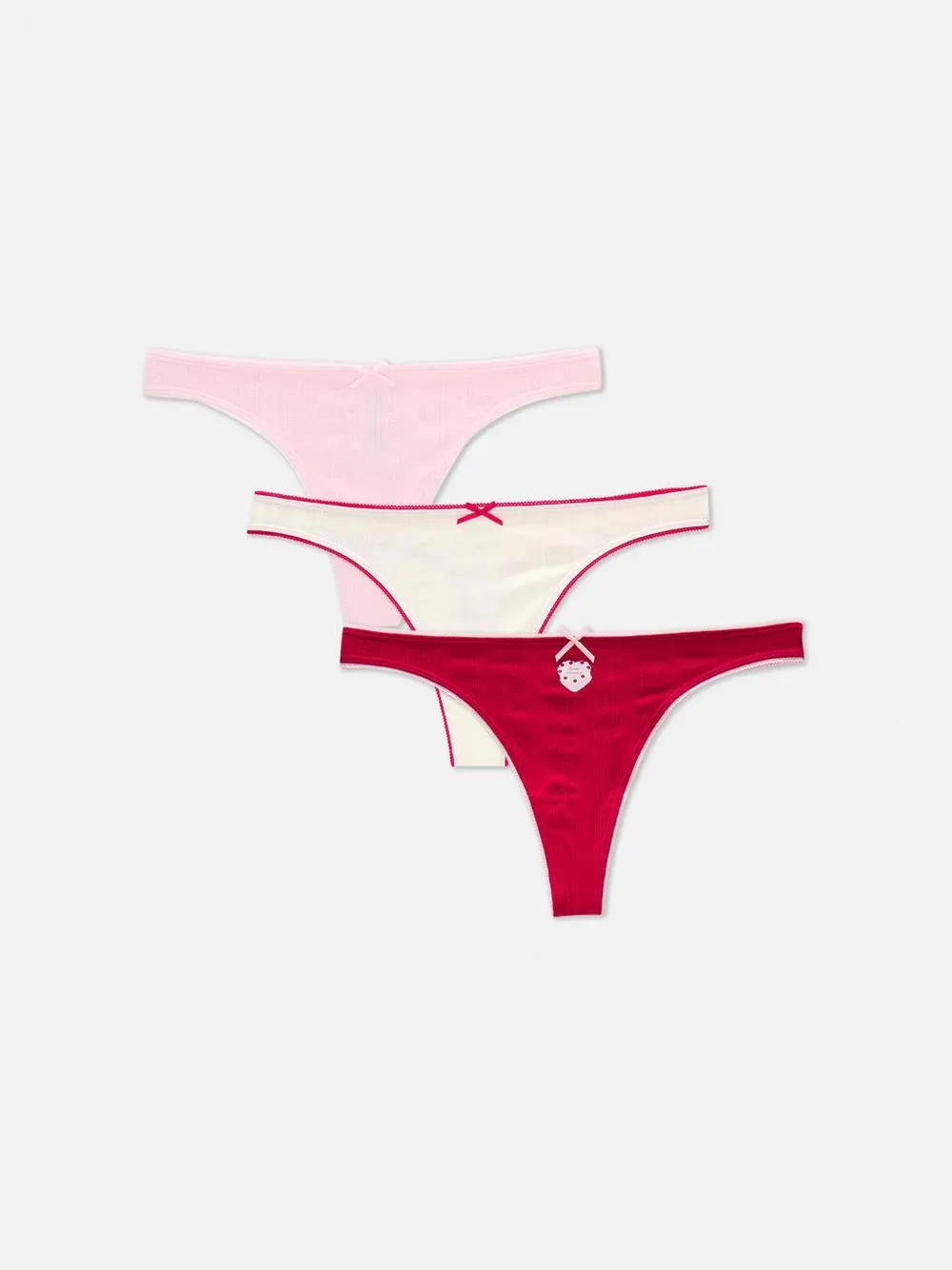 Tangas, 3er-Pack