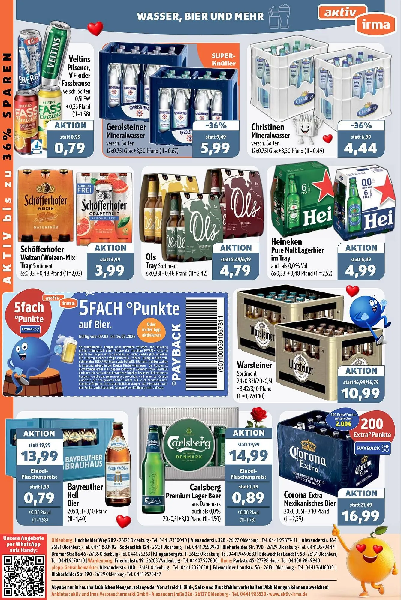 Aktiv Irma Prospekt von 9. Februar bis 14. Februar 2026 - Prospekt seite 16