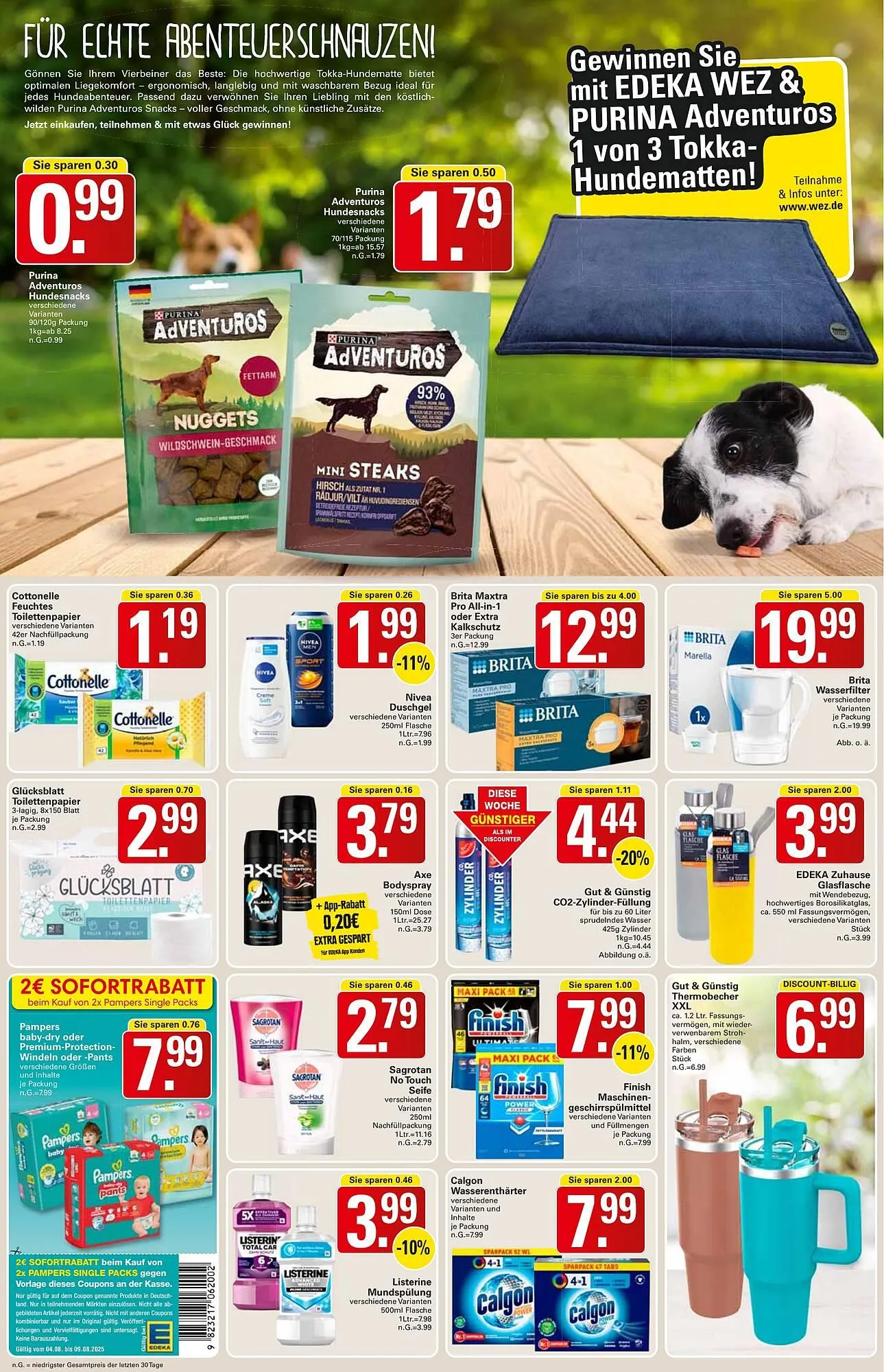 WEZ Prospekt von 4. August bis 9. August 2025 - Prospekt seite 14