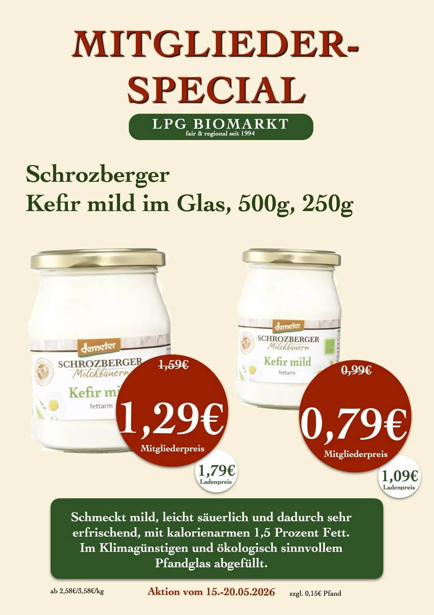 LPG Biomarkt Prospekt von 15. Mai bis 20. Mai 2026 - Prospekt seite 13