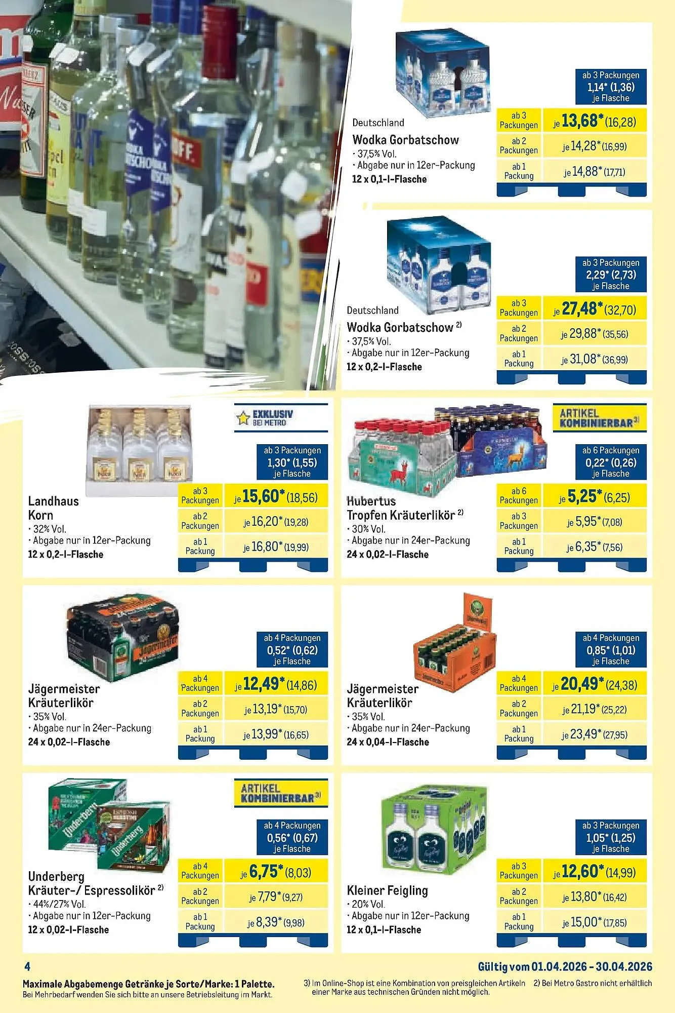 METRO Prospekt von 19. April bis 25. April 2026 - Prospekt seite 4
