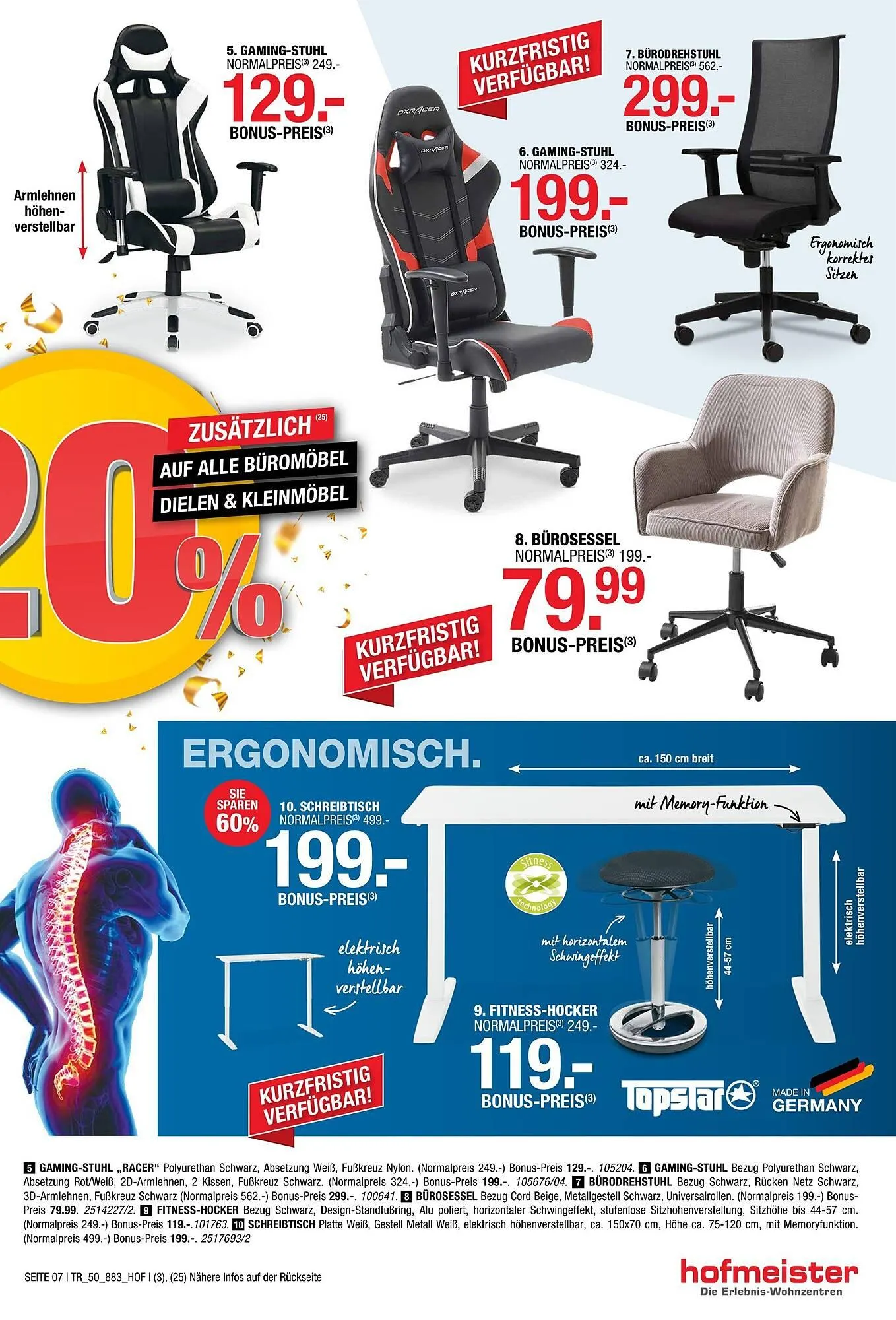 Hofmeister Prospekt von 17. Juni bis 12. August 2025 - Prospekt seite 7