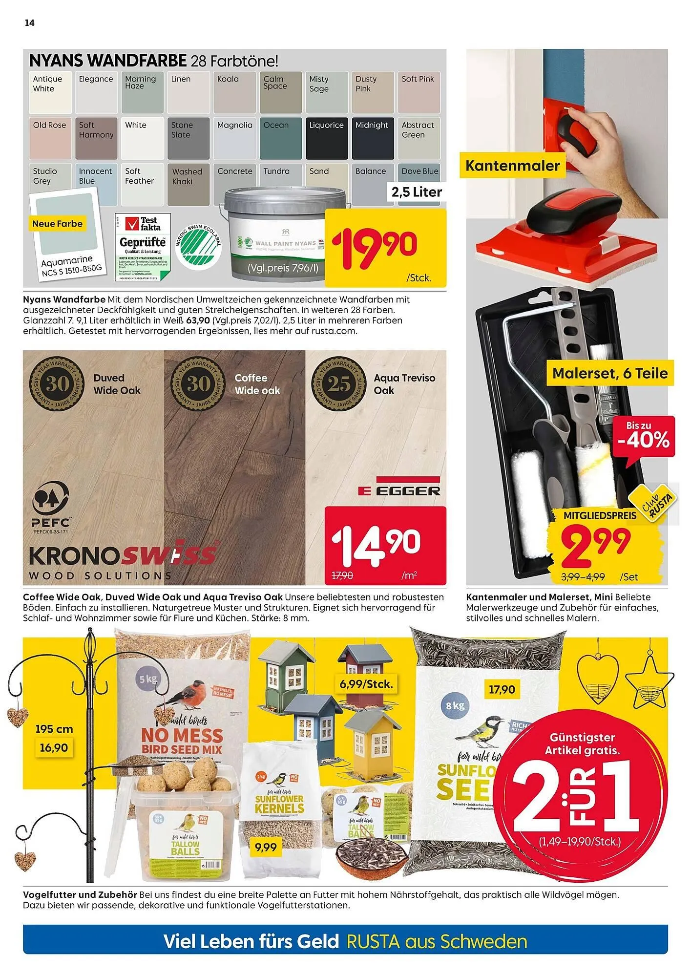 Rusta Prospekt von 18. Oktober bis 24. Oktober 2025 - Prospekt seite 14