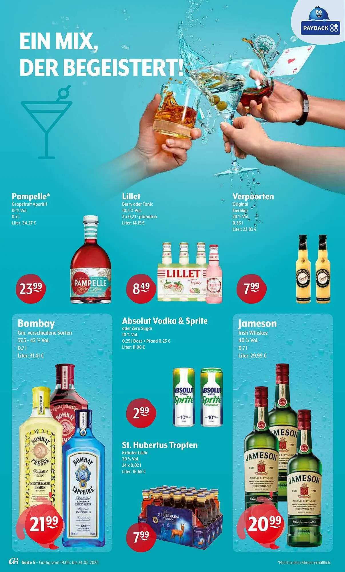 Getränke Hoffmann Prospekt von 19. Mai bis 24. Mai 2025 - Prospekt seite 5