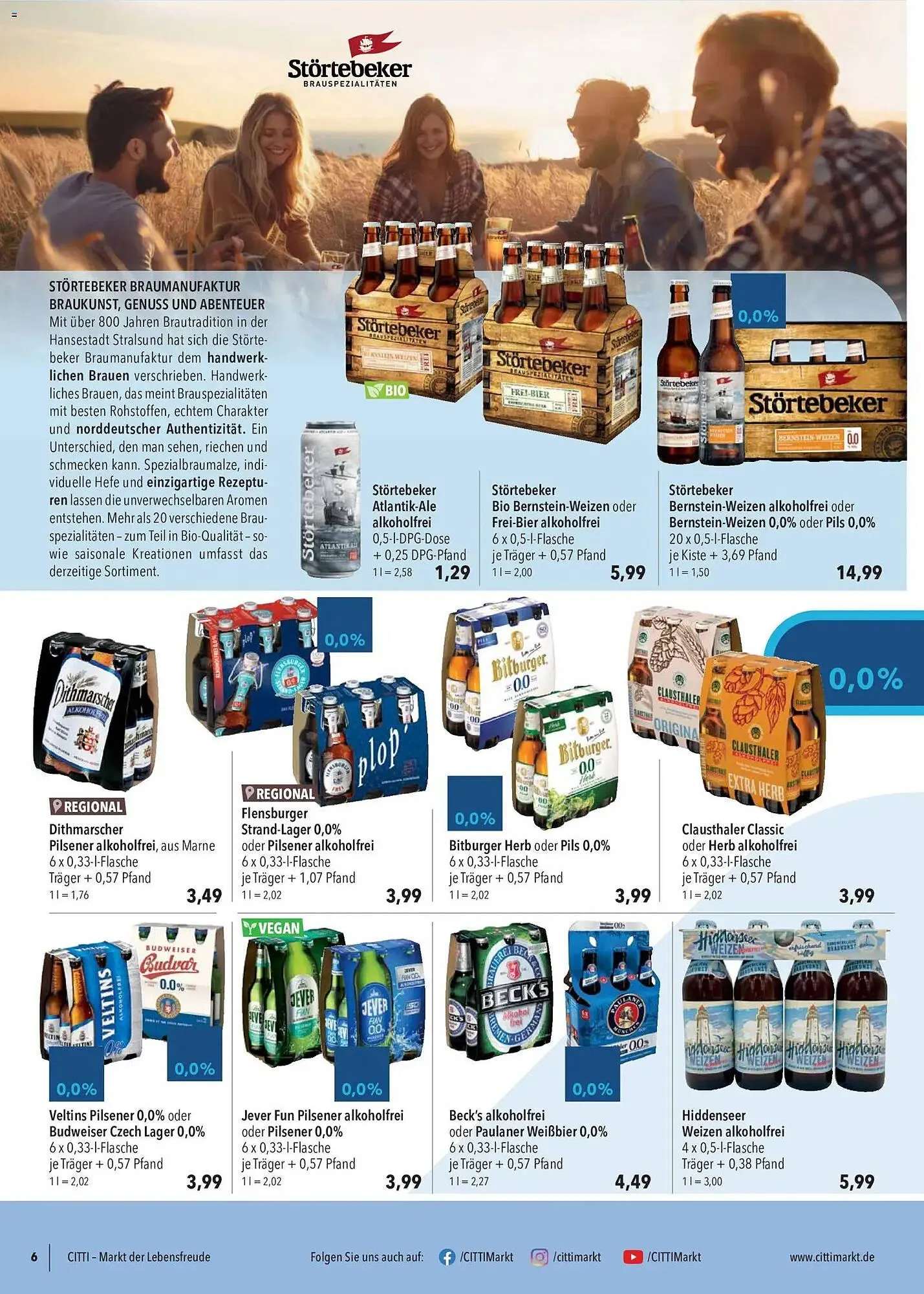 CITTI Markt Prospekt von 27. Mai bis 9. Juni 2026 - Prospekt seite 6