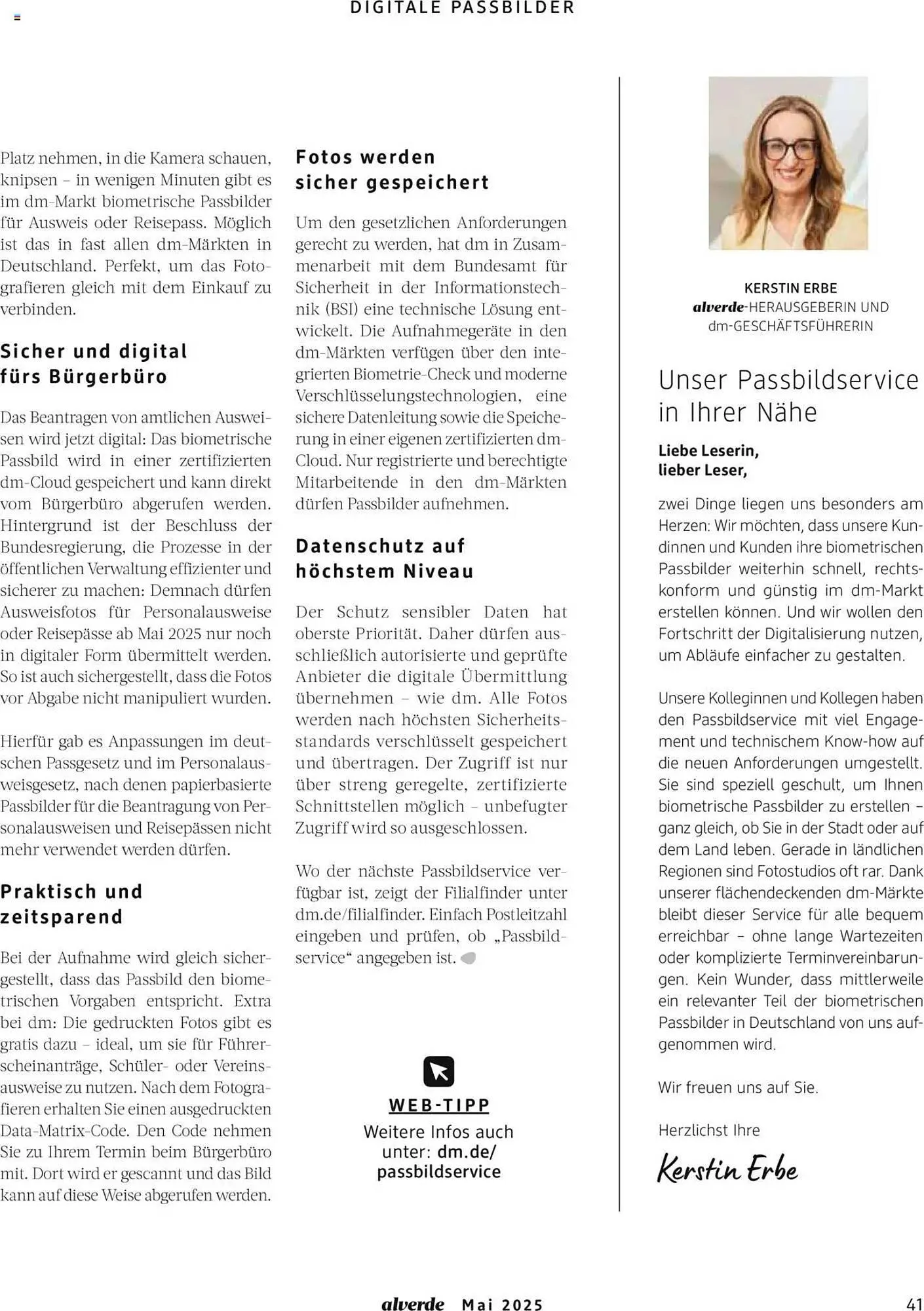 dm drogerie Prospekt von 1. Mai bis 31. Mai 2025 - Prospekt seite 41