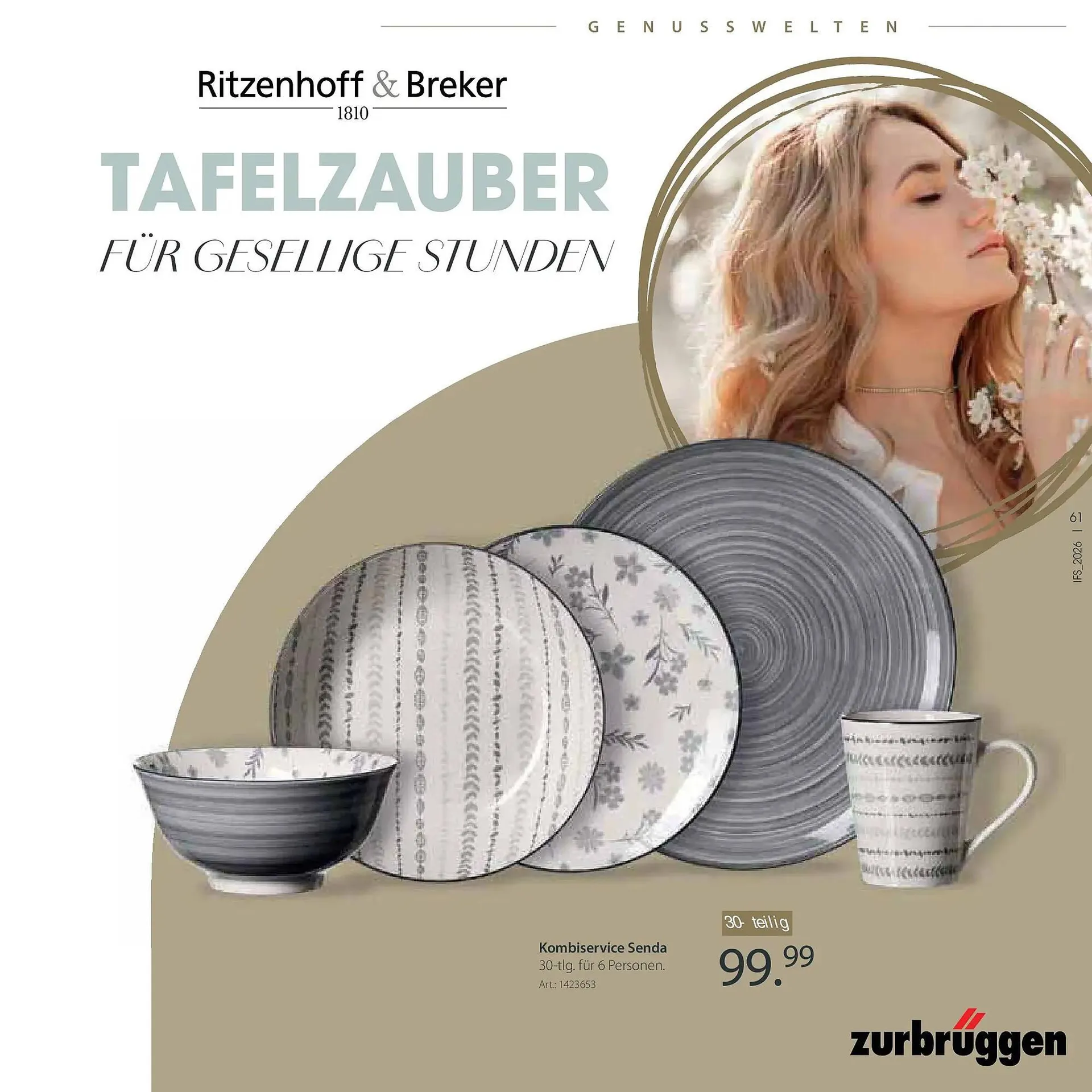 Zurbrüggen Prospekt von 14. April bis 26. September 2026 - Prospekt seite 59