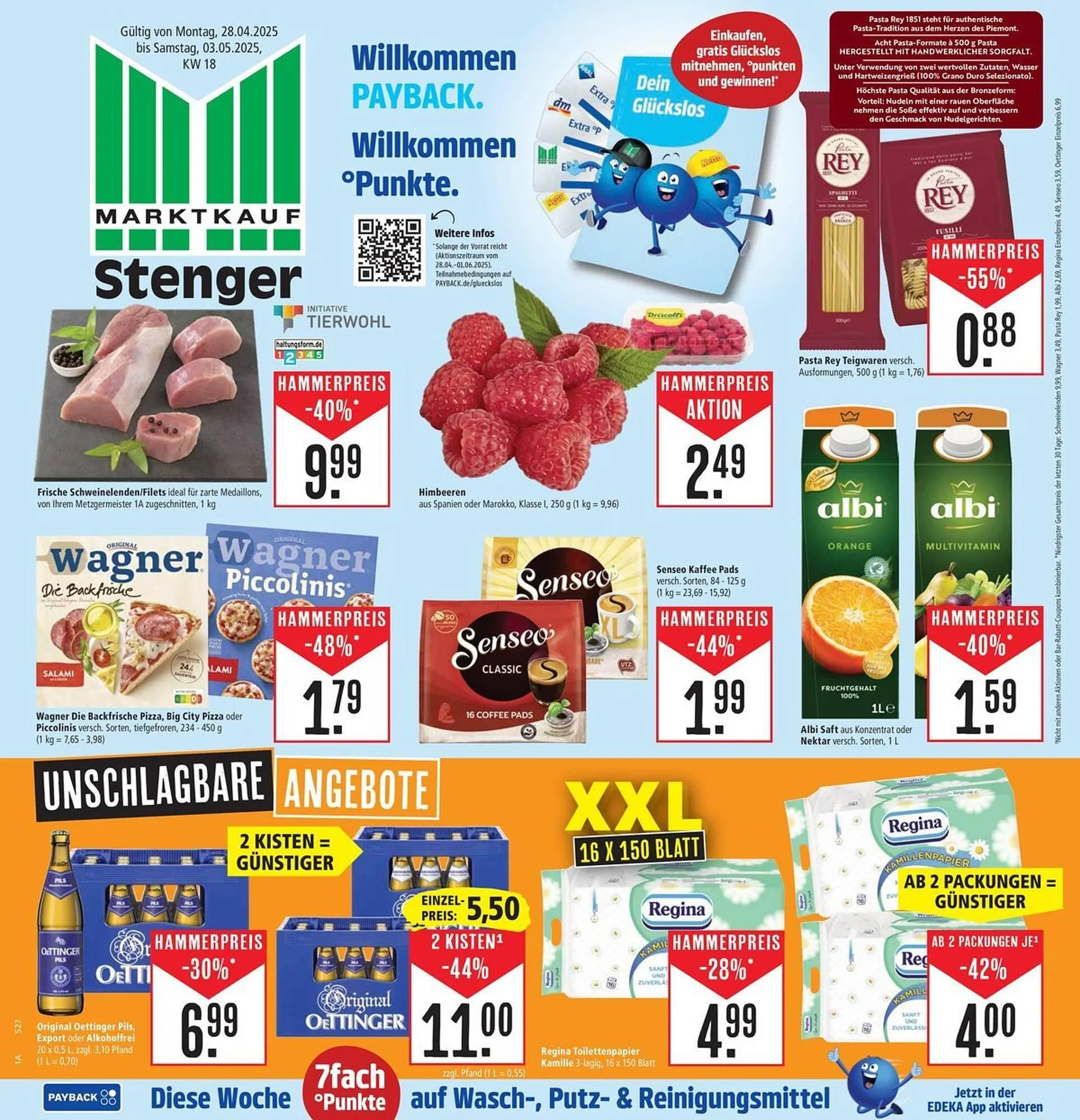 Marktkauf Prospekt von 28. April bis 3. Mai 2025 - Prospekt seite 1