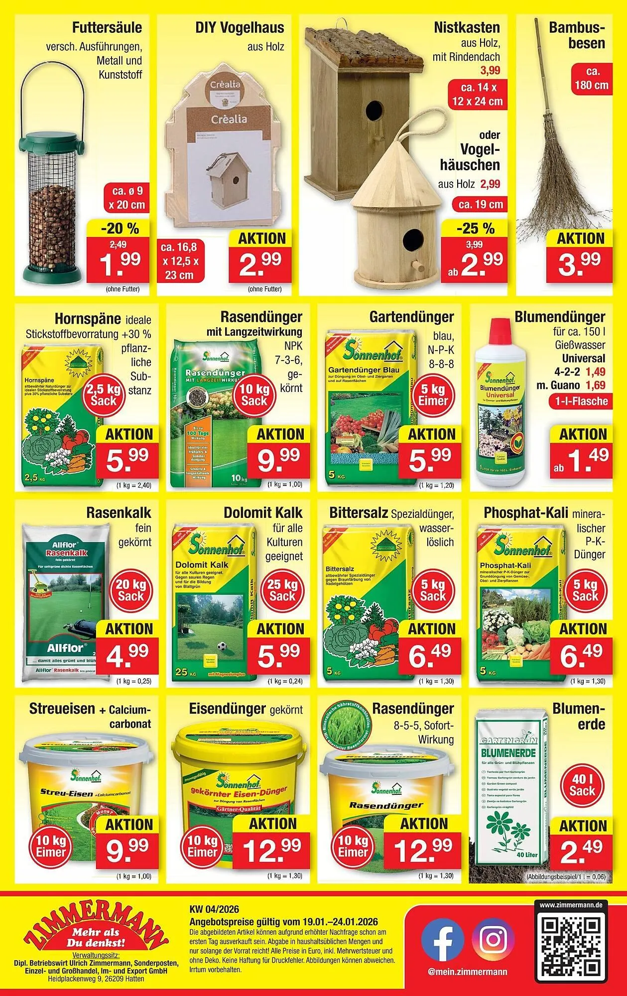 Zimmermann Prospekt von 19. Januar bis 24. Januar 2026 - Prospekt seite 10