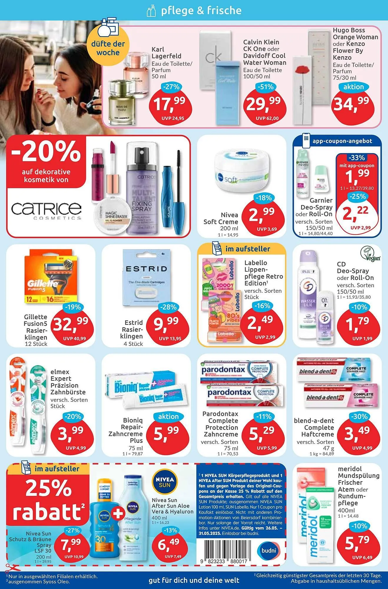 Budni Prospekt von 26. Mai bis 31. Mai 2025 - Prospekt seite 2