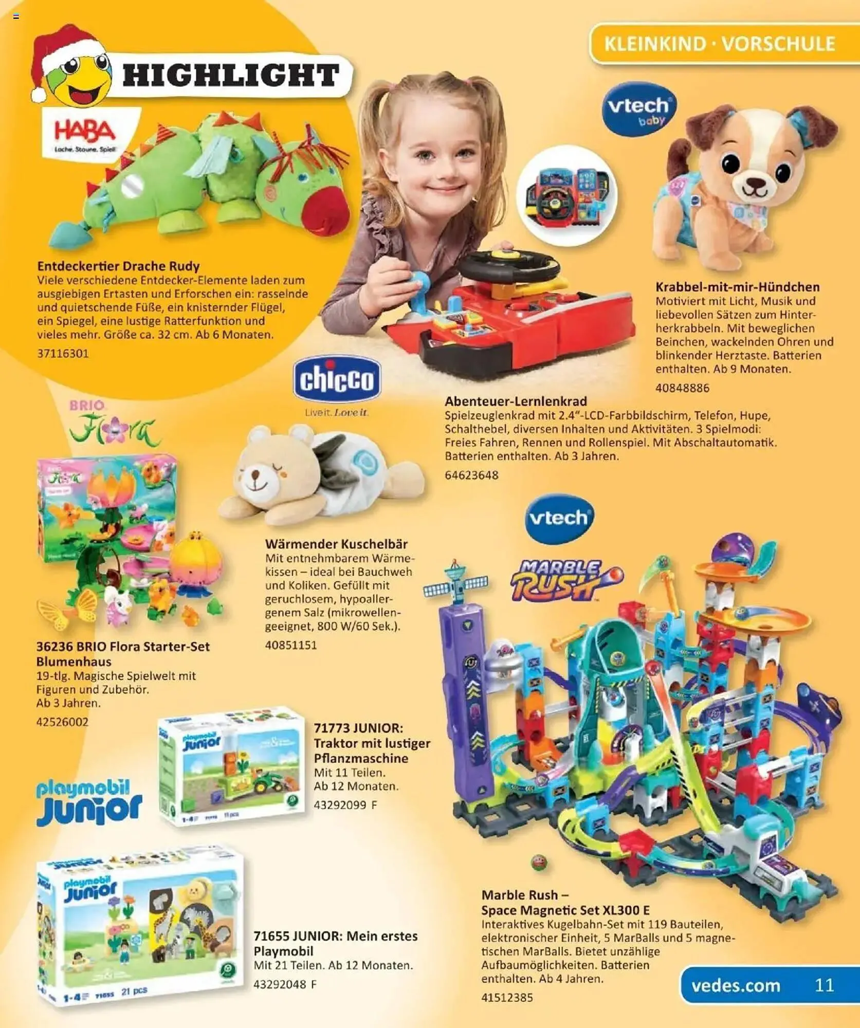 Vedes Prospekt von 18. September bis 24. Dezember 2025 - Prospekt seite 11