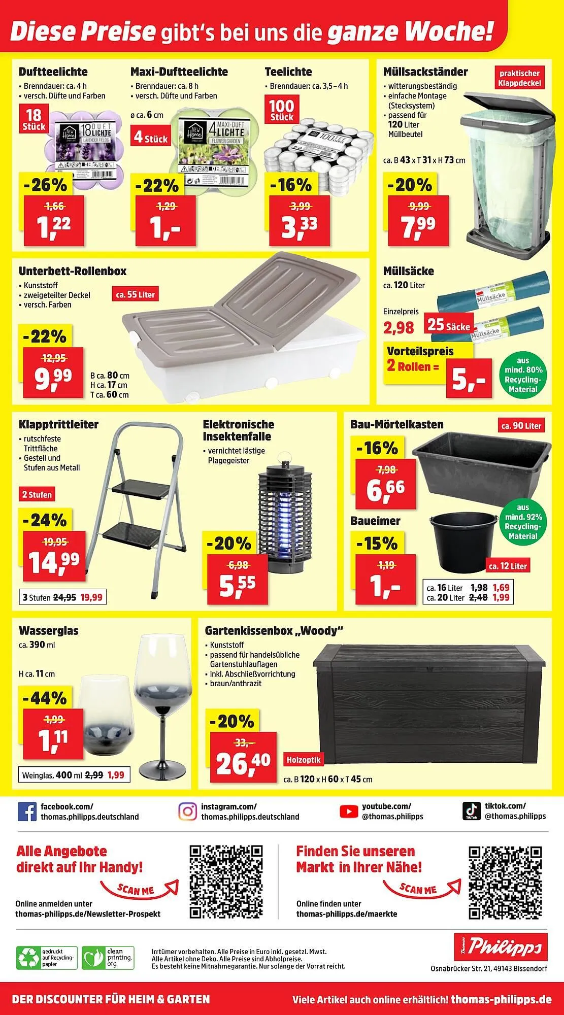 Thomas Philipps Prospekt von 21. Juli bis 26. Juli 2025 - Prospekt seite 10