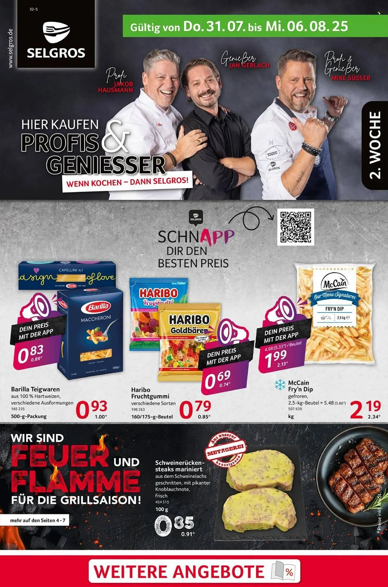 Selgros Prospekt von 31. Juli bis 6. August 2025 - Prospekt seite 1