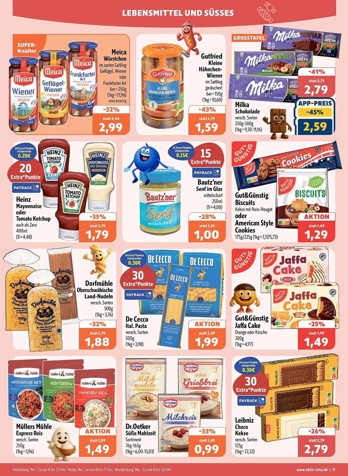 Aktiv Irma Prospekt von 5. Januar bis 10. Januar 2026 - Prospekt seite 11