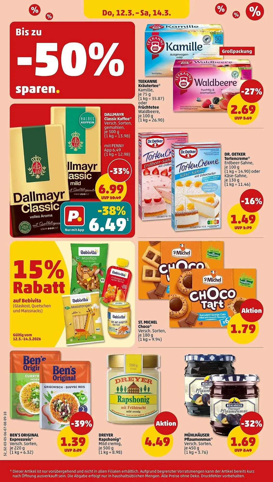 PENNY Prospekt von 9. März bis 14. März 2026 - Prospekt seite 32
