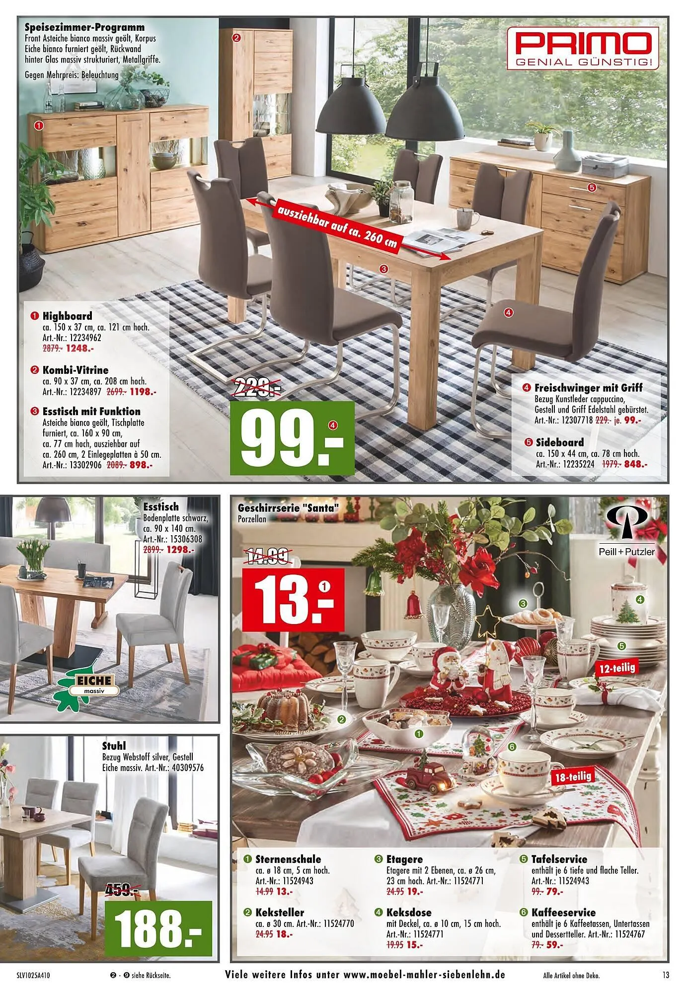 Möbel Mahler Katalog von 29. Oktober bis 4. November 2025 - Prospekt seite 13