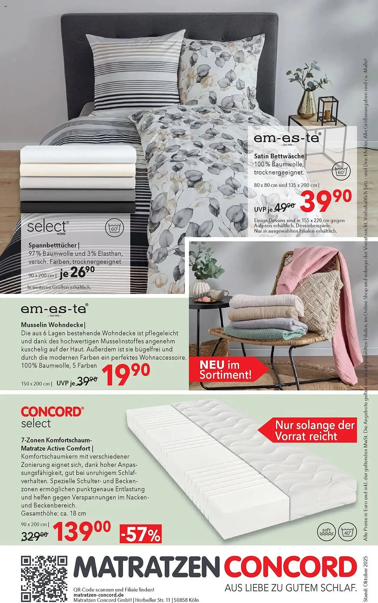 Matratzen Concord Prospekt von 29. Oktober bis 25. November 2025 - Prospekt seite 8