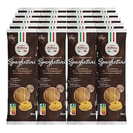 Mondo Italiano Spaghettini 500 g, 20er Pack