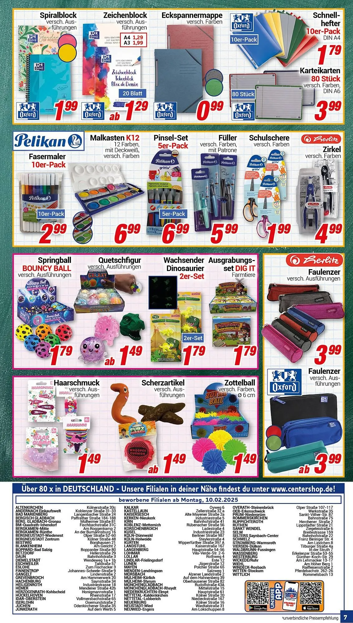 CENTERSHOP Prospekt von 10. Februar bis 15. Februar 2025 - Prospekt seite 7