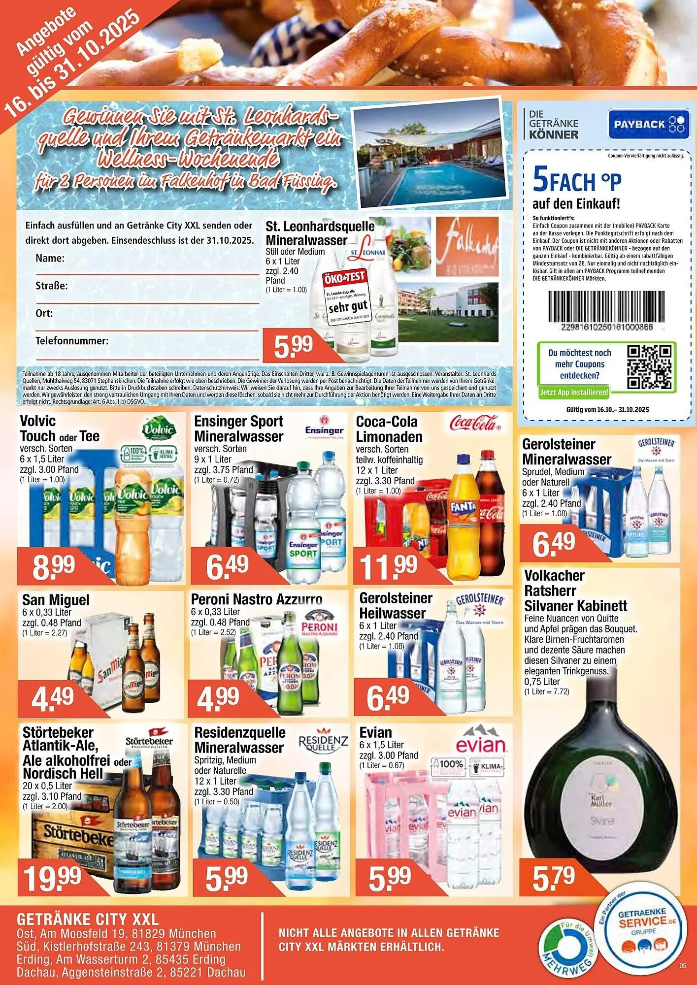 Getränke City Prospekt von 16. Oktober bis 31. Oktober 2025 - Prospekt seite 2