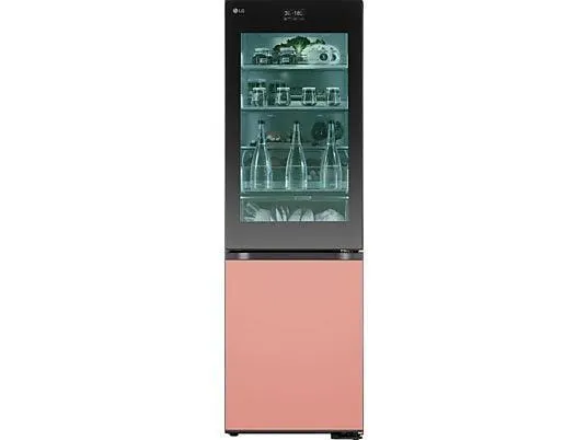 LG GBG719MDNN MoodUP mit InstaView® Kühlgefrierkombination (D, 352 l, 1870 mm hoch, MoodUP®)