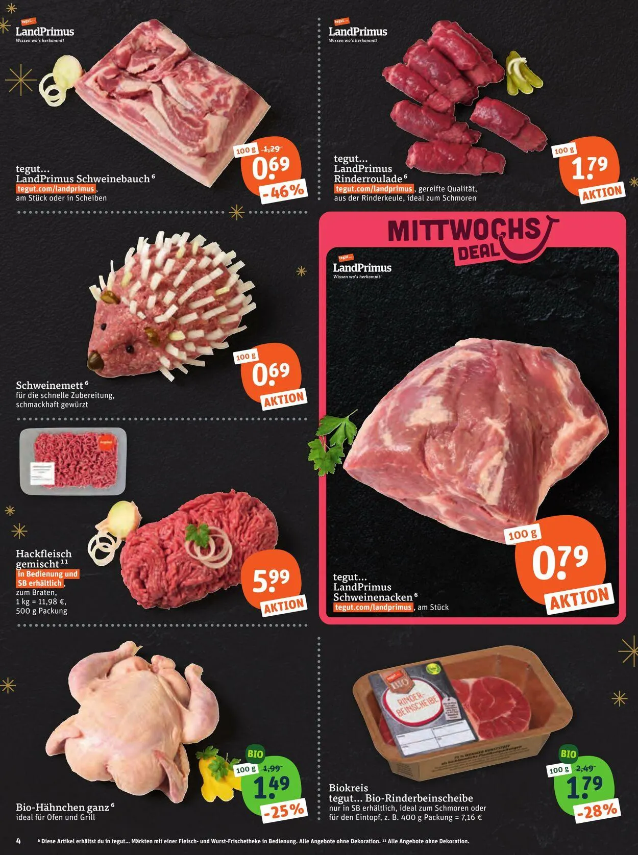 Tegut Aktueller Prospekt von 8. Dezember bis 14. Dezember 2025 - Prospekt seite 6