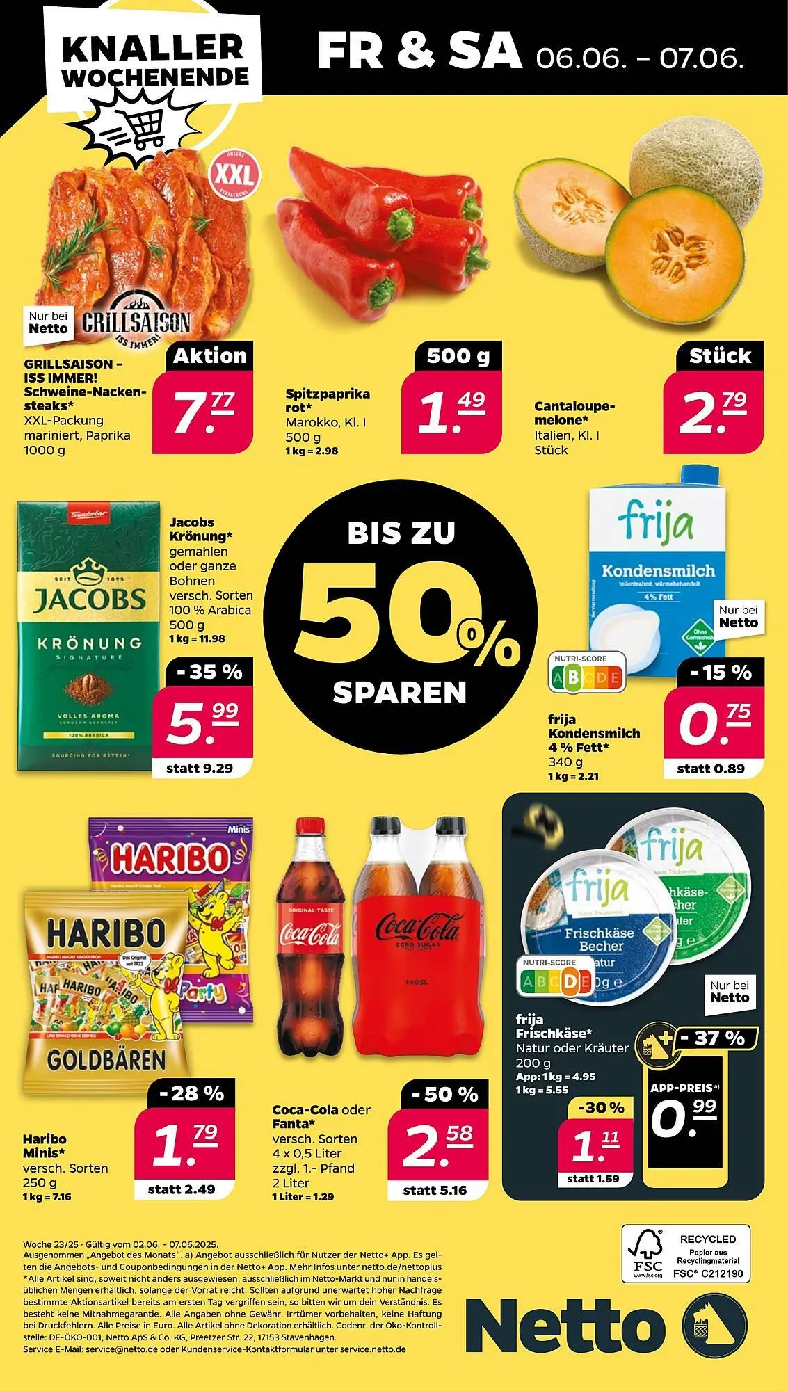 NETTO Prospekt von 2. Juni bis 7. Juni 2025 - Prospekt seite 36