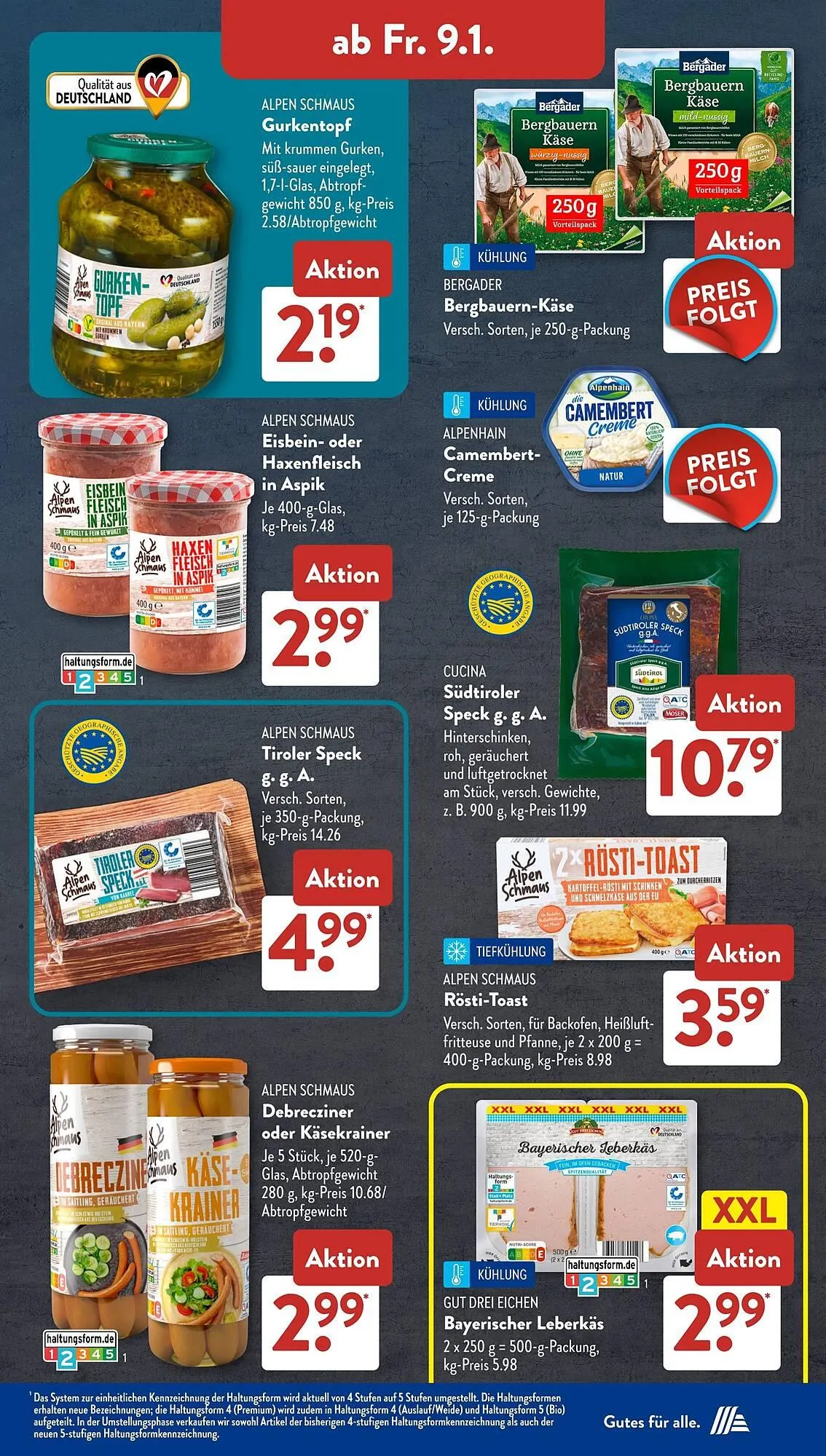 Aldi Süd Prospekt von 5. Januar bis 11. Januar 2026 - Prospekt seite 17