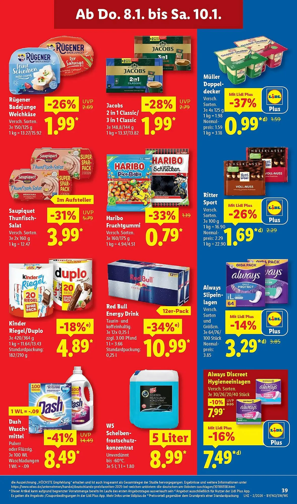 Lidl Prospekt von 4. Januar bis 10. Januar 2026 - Prospekt seite 57