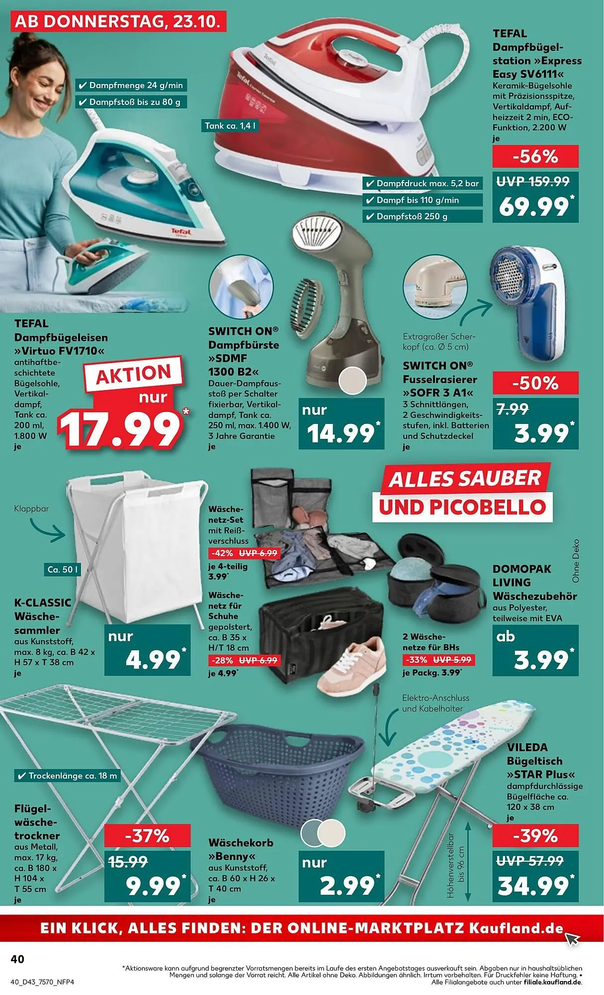 Kaufland Prospekt von 23. Oktober bis 29. Oktober 2025 - Prospekt seite 40