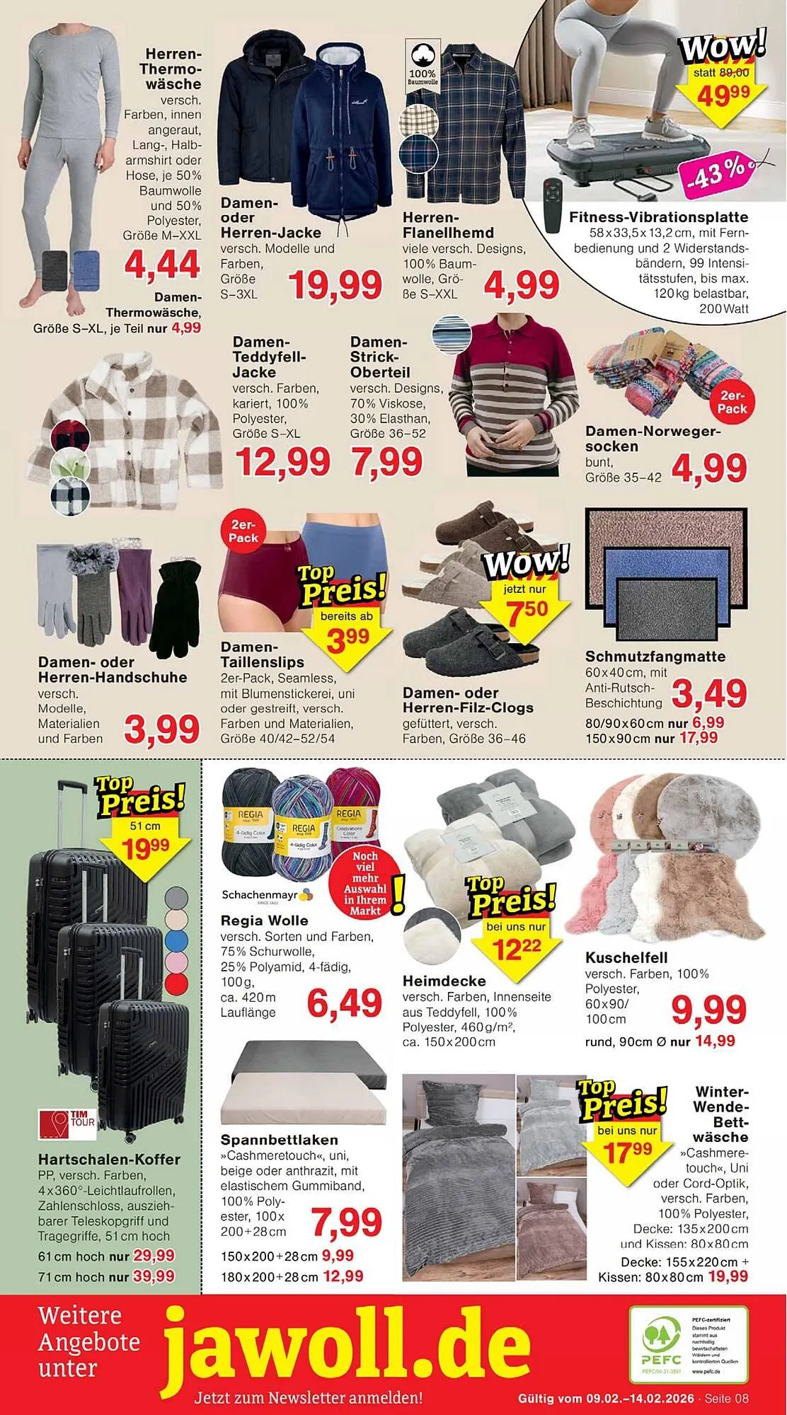 Jawoll Prospekt von 9. Februar bis 14. Februar 2026 - Prospekt seite 8