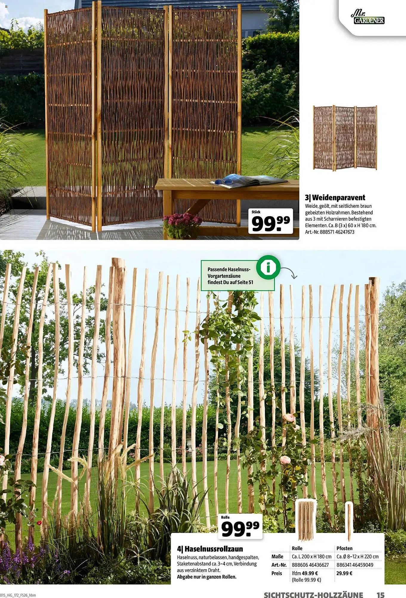 Hagebau Prospekt von 2. März bis 31. Dezember 2026 - Prospekt seite 15