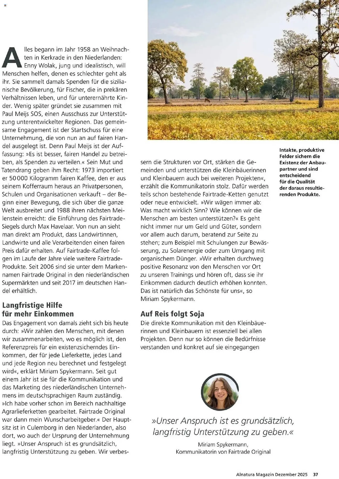 Alnatura Prospekt von 1. Dezember bis 31. Dezember 2025 - Prospekt seite 37