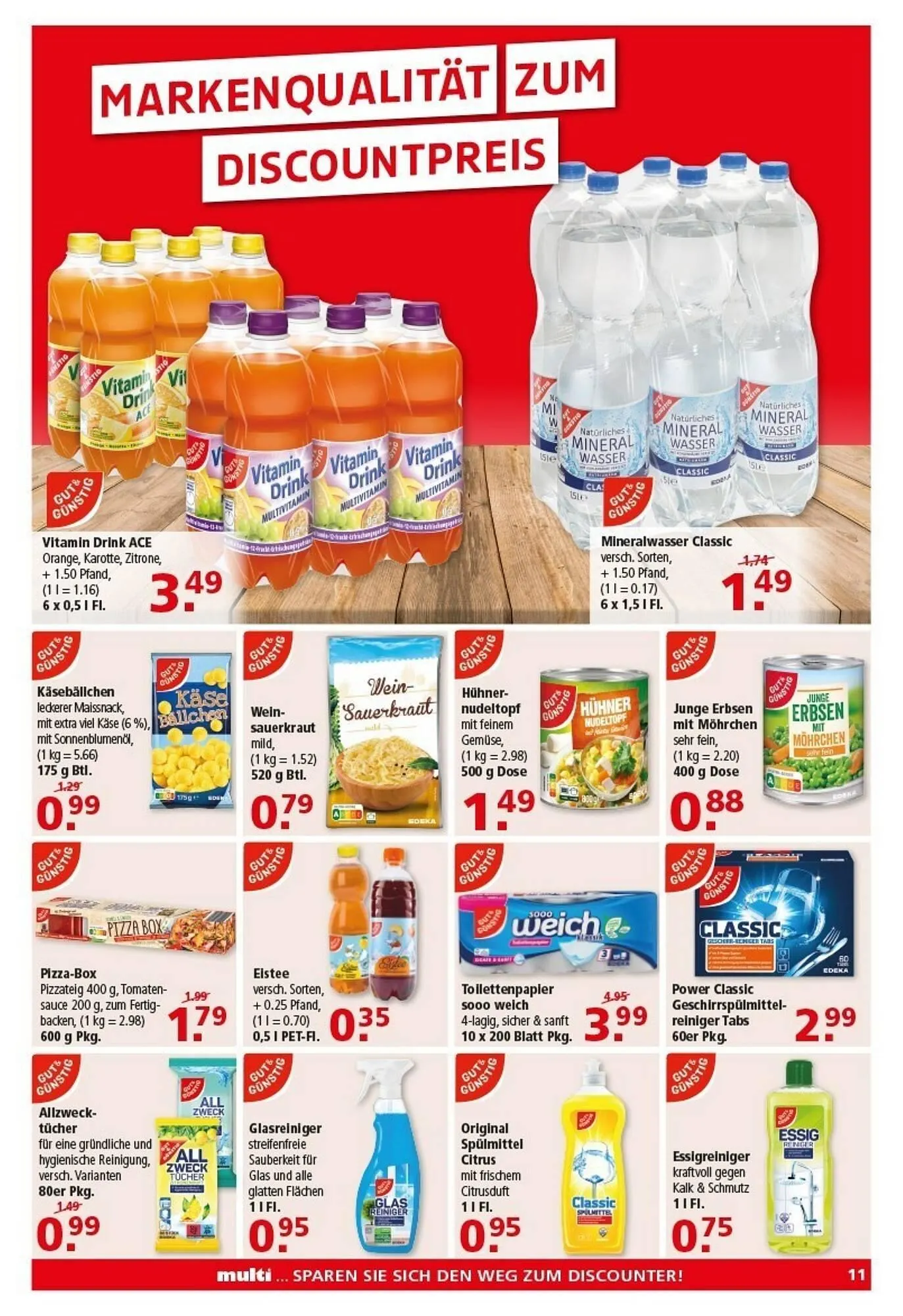 Multi Markt Prospekt von 12. Januar bis 17. Januar 2026 - Prospekt seite 11