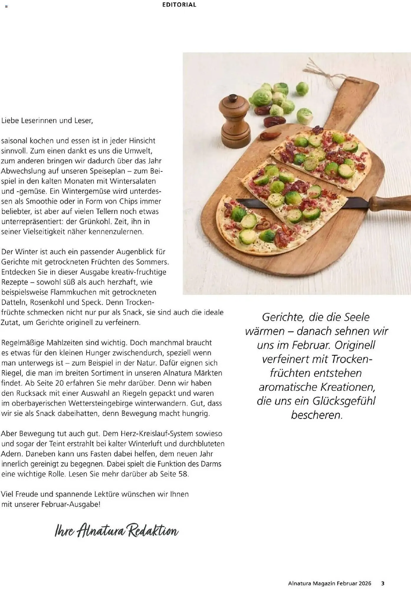 Alnatura Prospekt von 1. Februar bis 28. Februar 2026 - Prospekt seite 3