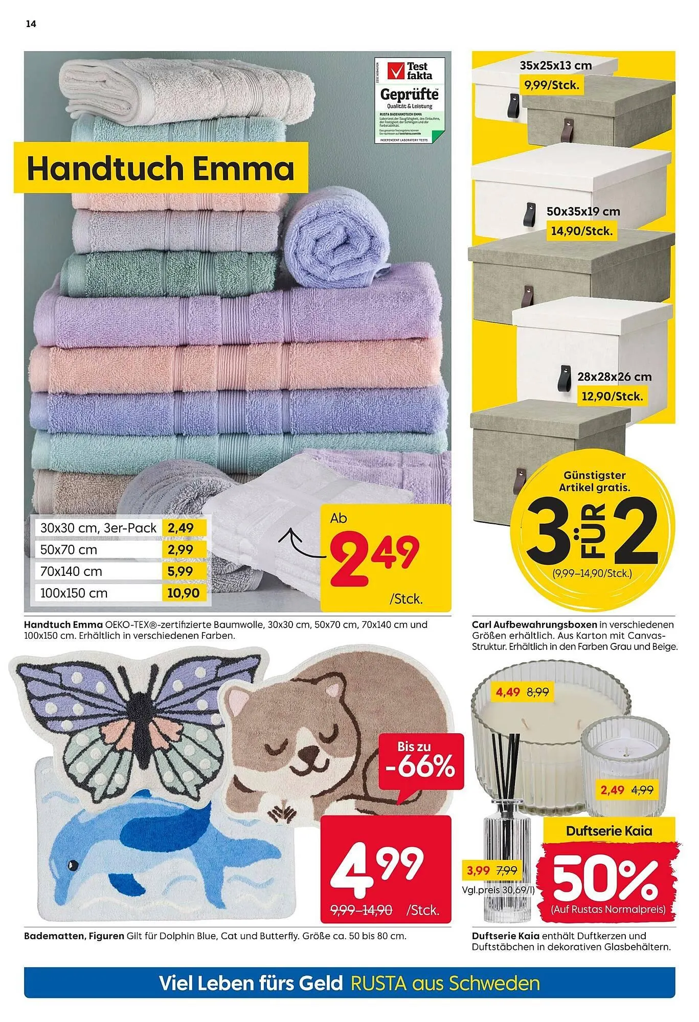 Rusta Prospekt von 19. April bis 25. April 2025 - Prospekt seite 14