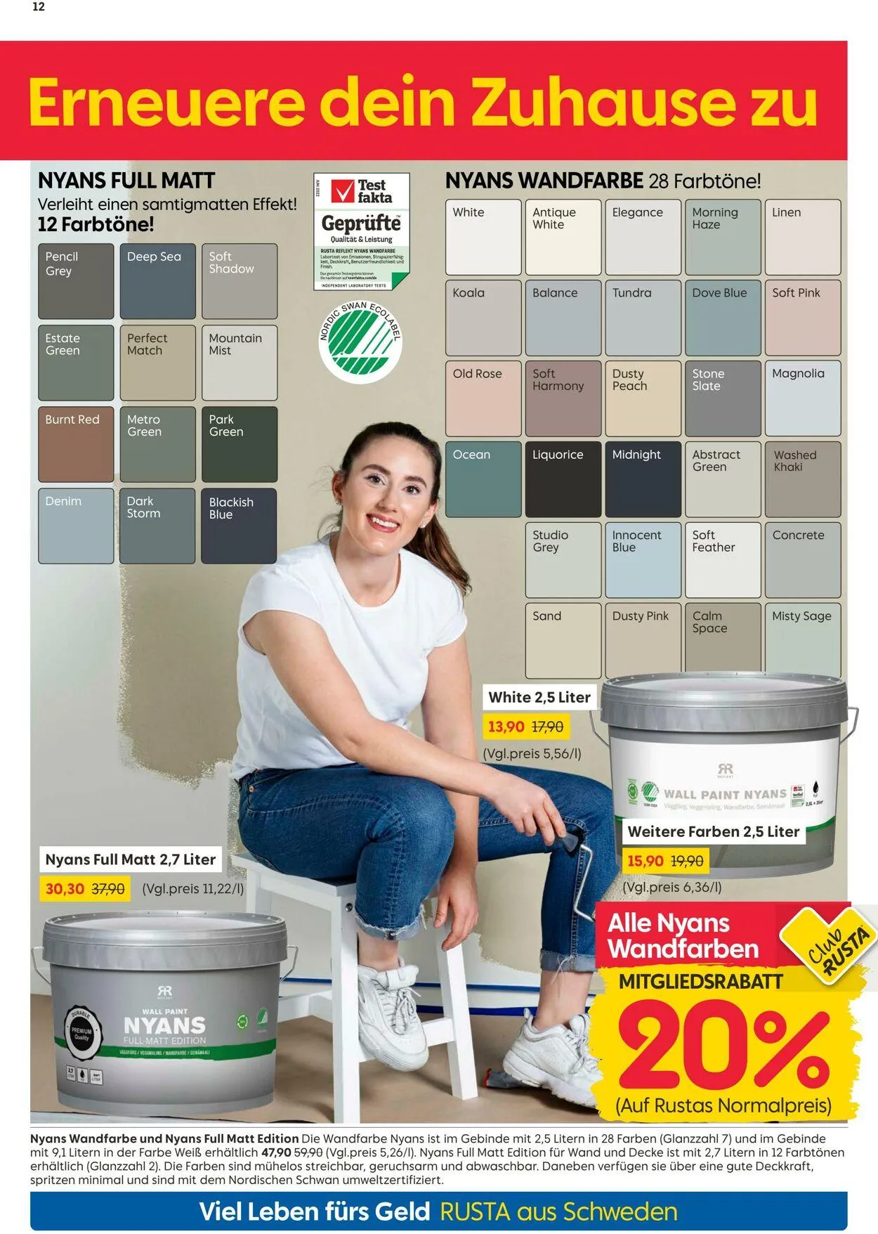 Rusta Aktueller Prospekt von 24. April bis 8. Mai 2025 - Prospekt seite 12