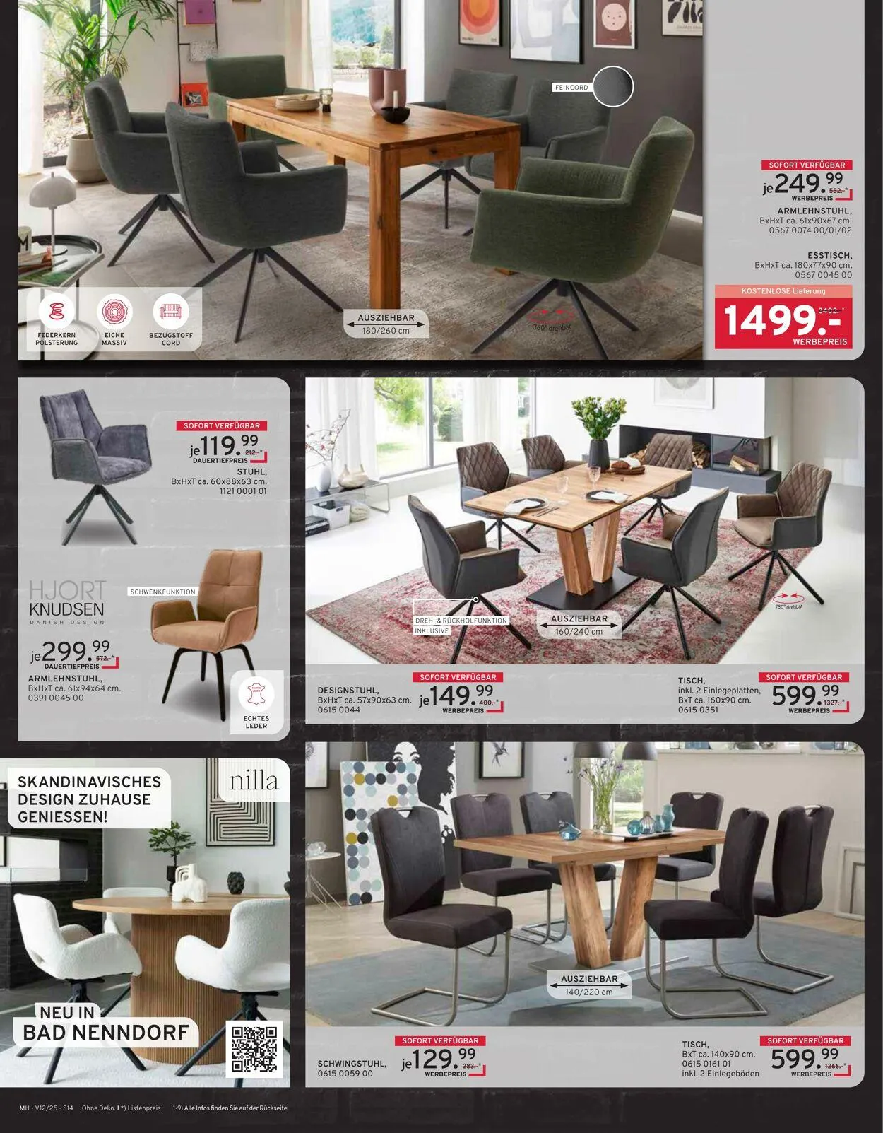 Möbel Heinrich Aktueller Prospekt von 17. November bis 7. Dezember 2025 - Prospekt seite 14