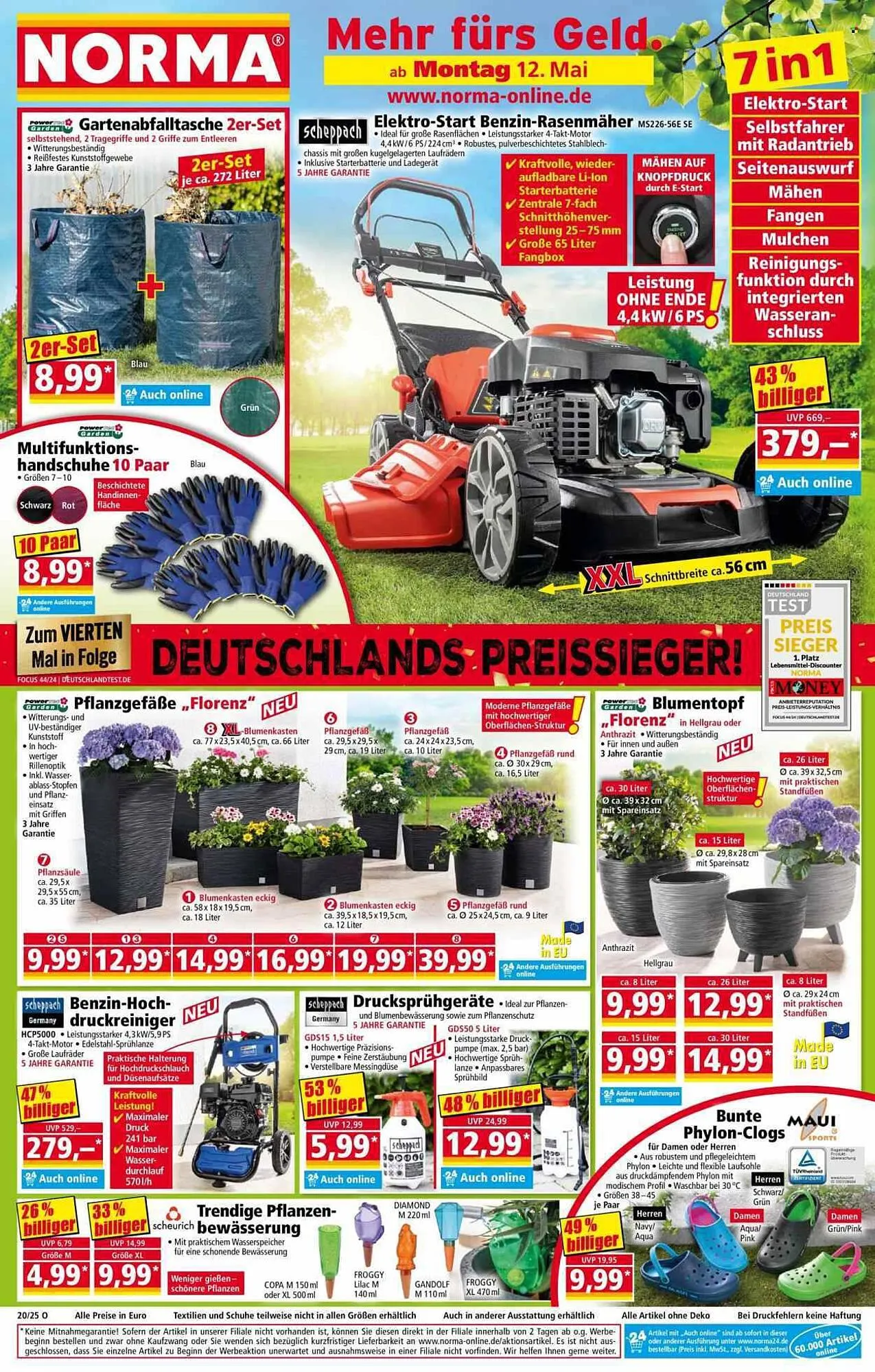 Norma Prospekt von 12. Mai bis 18. Mai 2025 - Prospekt seite 1