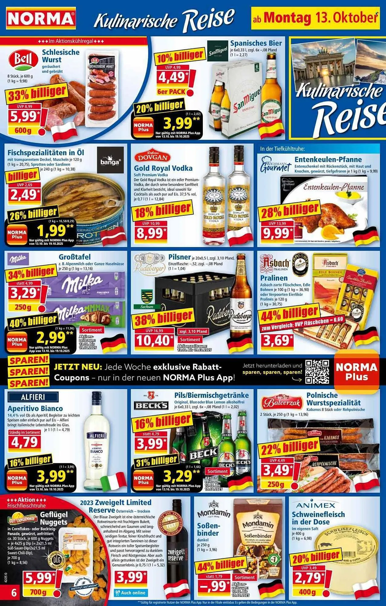 Norma Prospekt von 13. Oktober bis 19. Oktober 2025 - Prospekt seite 6