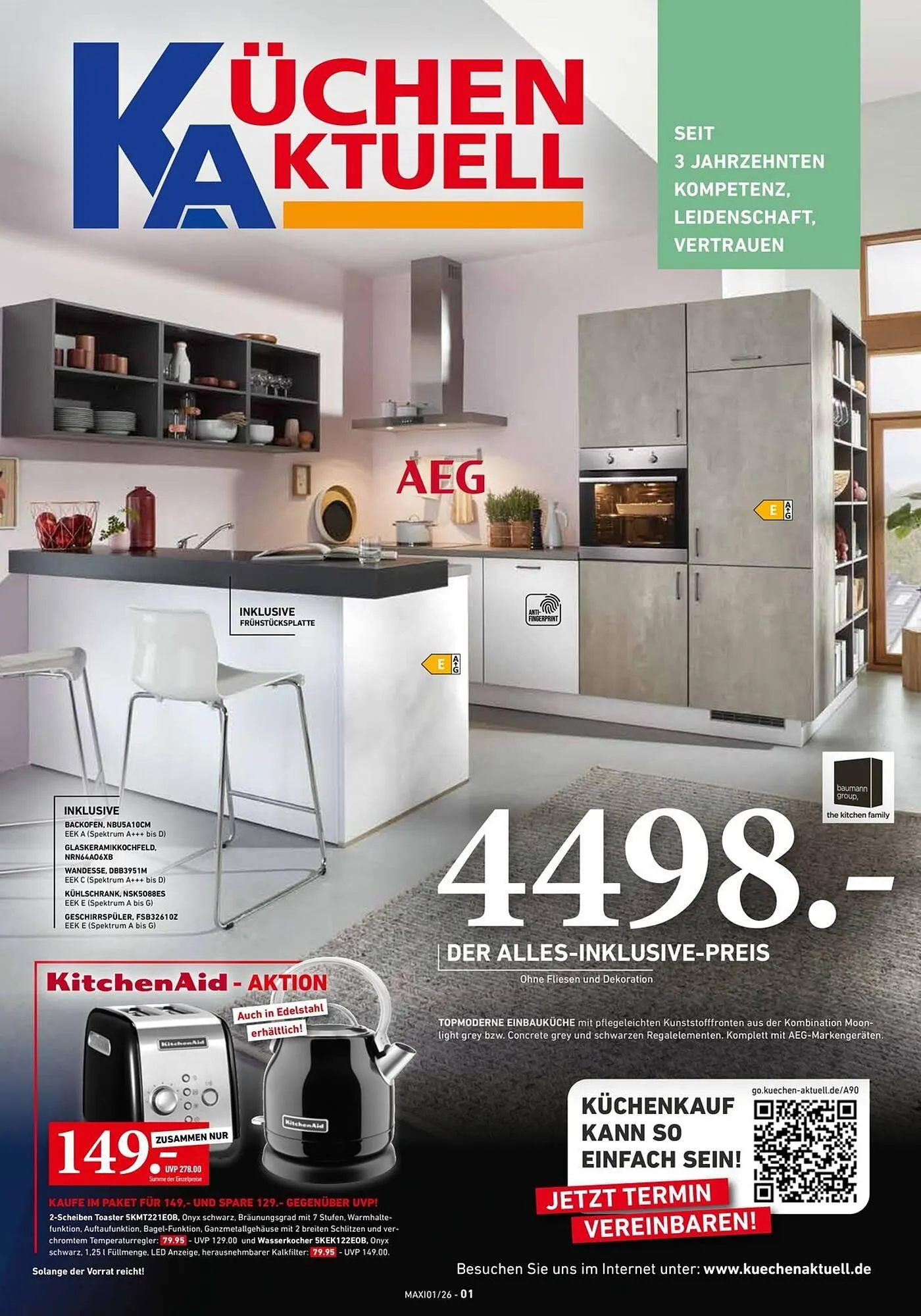 Küchen Aktuell Prospekt - 1