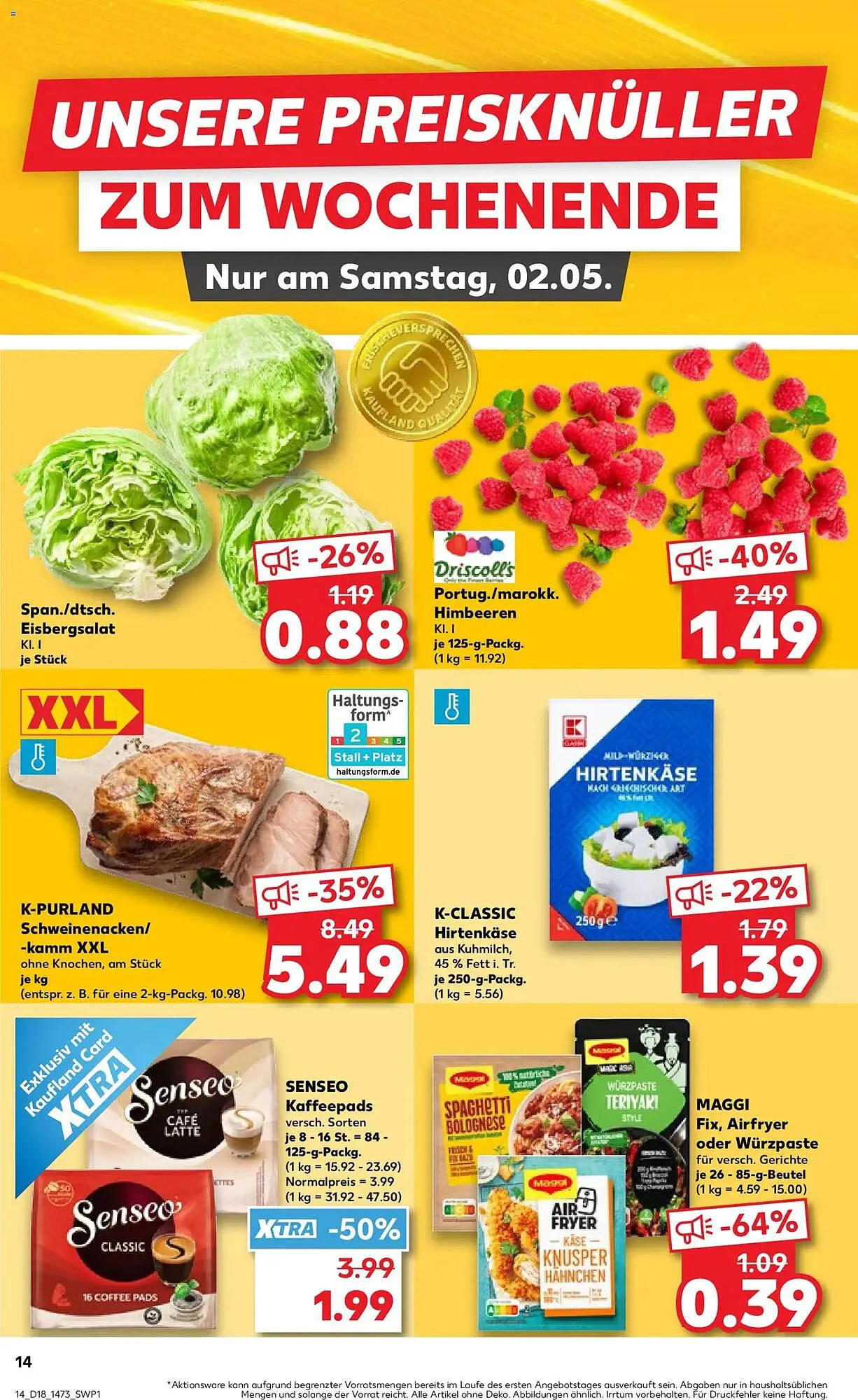 Kaufland Prospekt von 30. April bis 6. Mai 2026 - Prospekt seite 14