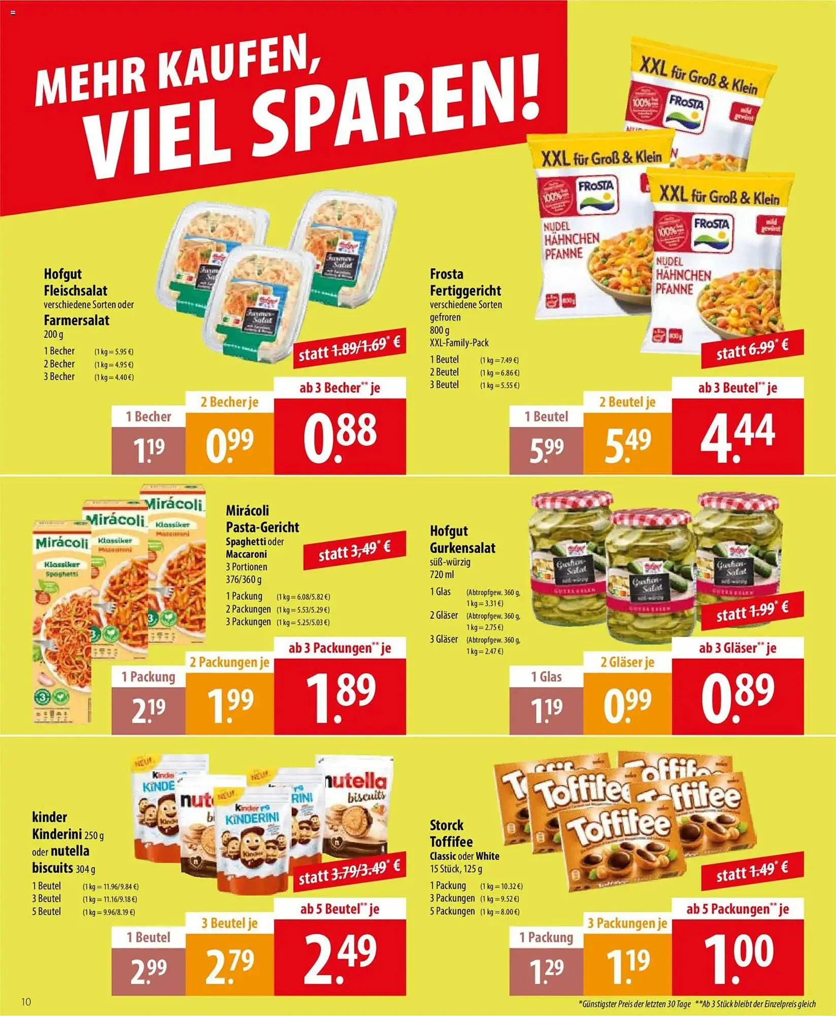 Famila Nord Ost Prospekt von 27. April bis 2. Mai 2026 - Prospekt seite 10