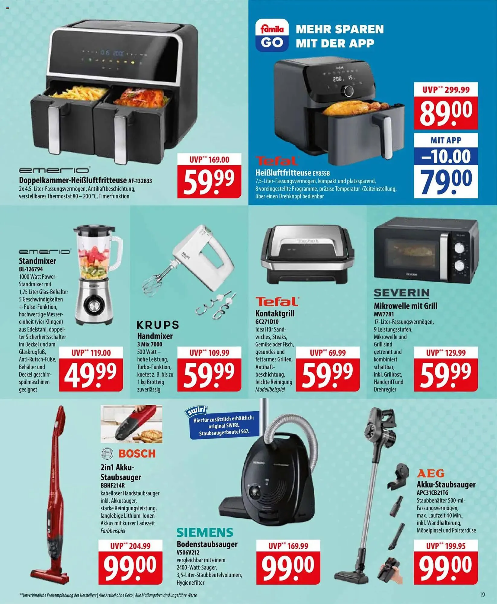 Famila Nord Ost Prospekt von 20. April bis 25. April 2026 - Prospekt seite 19