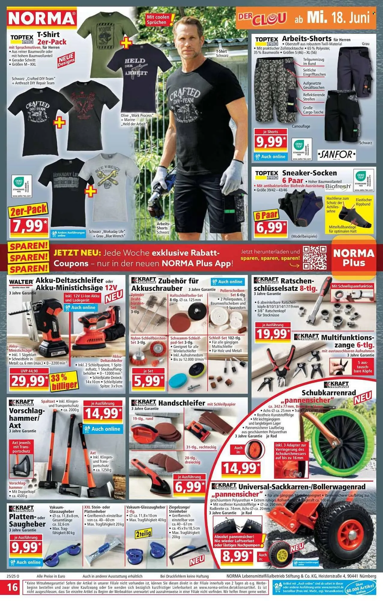 Norma Prospekt von 16. Juni bis 22. Juni 2025 - Prospekt seite 17