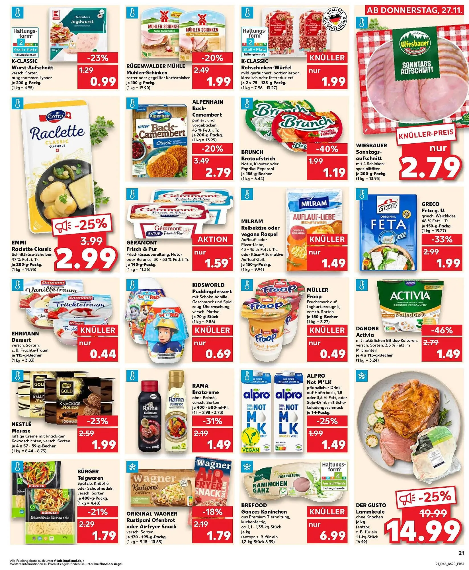 Kaufland Prospekt von 30. November bis 3. Dezember 2025 - Prospekt seite 21