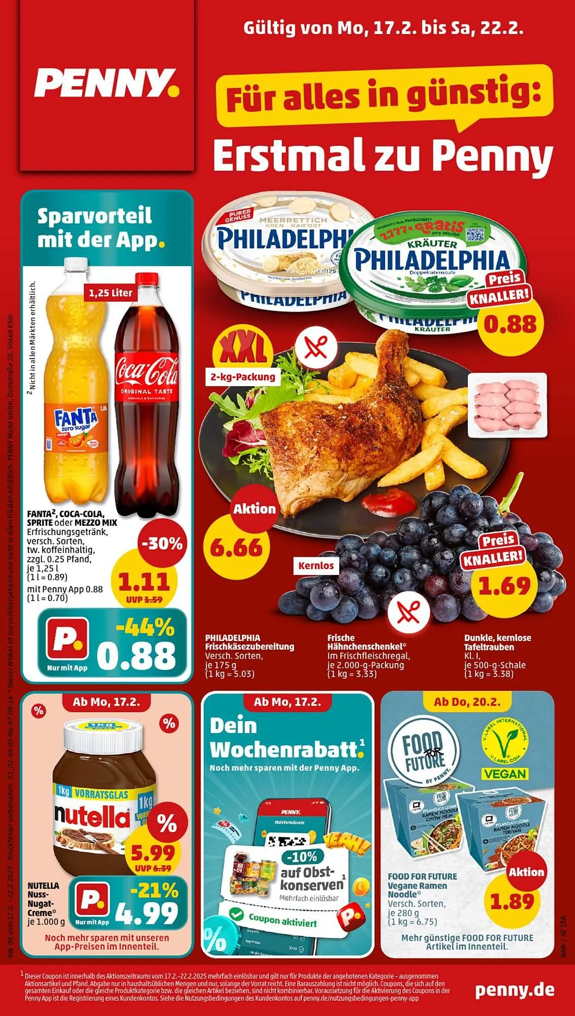 Penny DE folder van 17 februari tot 22 februari 2025 - Folder pagina 1