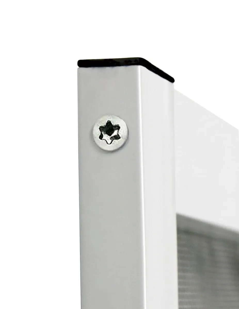 Powertec XXL Aluminium-Fliegengitter-Bausatz SLIMPLUS, ca. 120 x 240 cm, anthrazit