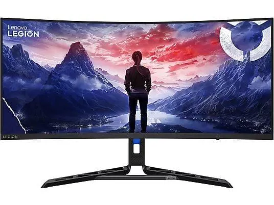 LENOVO LEGION R34W-30 3440X1440 350CD T/S/L 34 Zoll WQHD Gaming Monitor (5 ms Reaktionszeit , 60 Hz nativ)