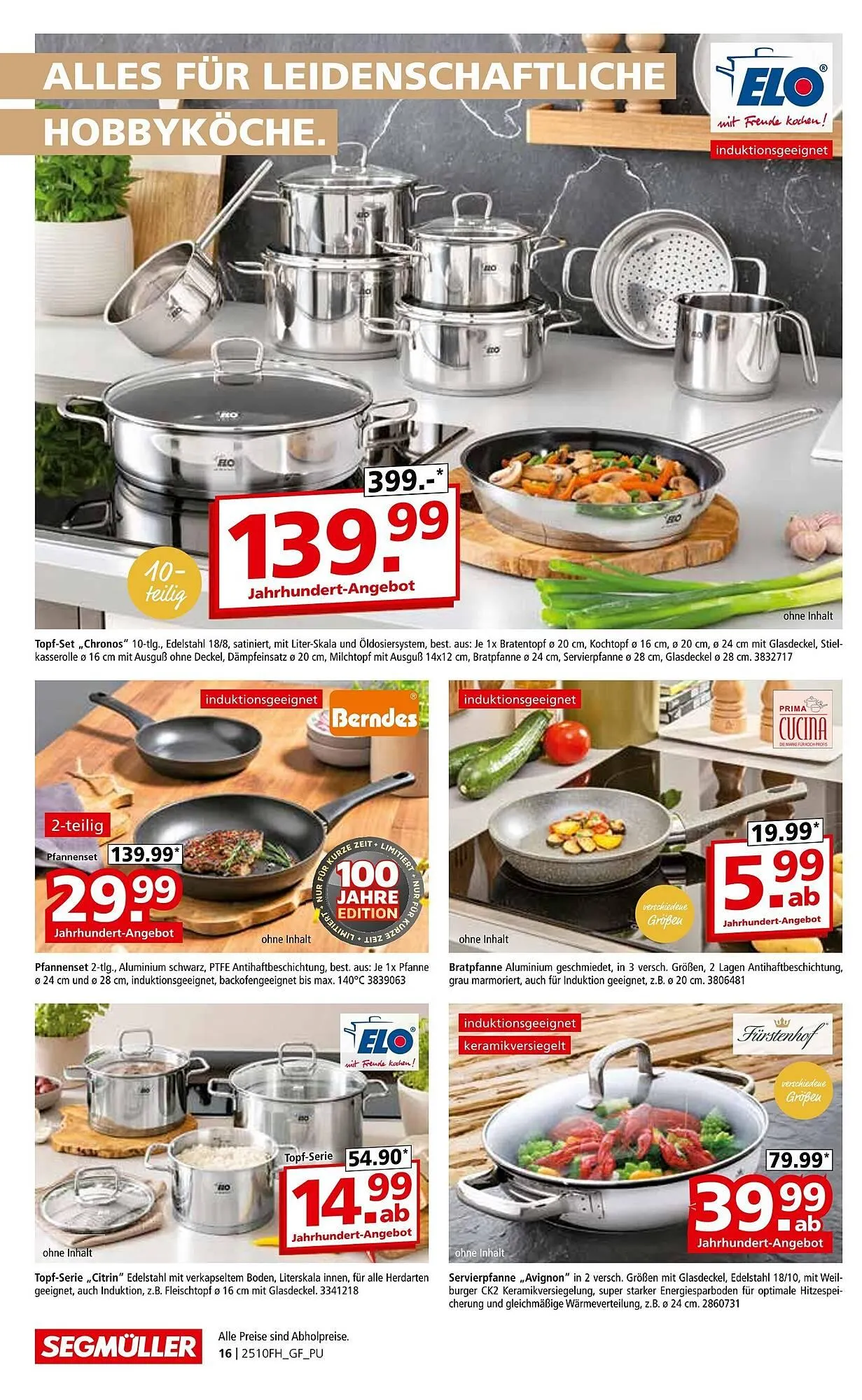 Segmüller Prospekt von 18. Oktober bis 9. November 2025 - Prospekt seite 26